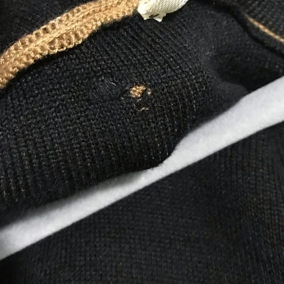 Anne Klein Color Block Zip Front Cape Size Large - Picture 7 of 11